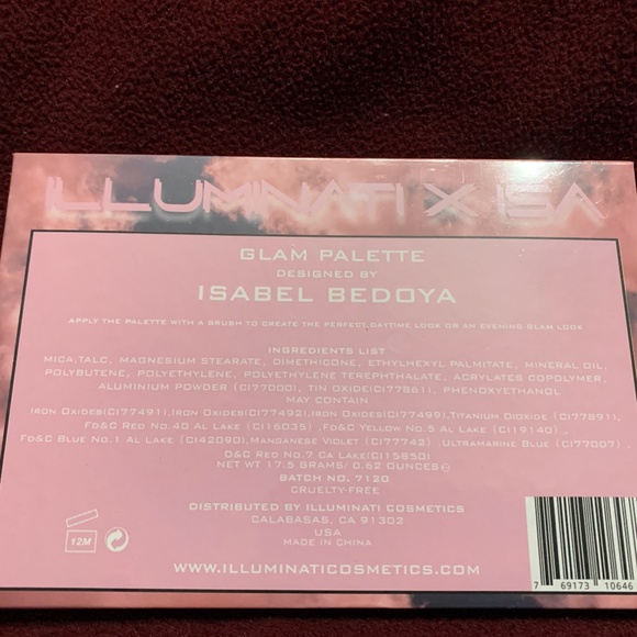 ILLUMINATI X ISA GLAM PALETTE $48 - Picture 2 of 4